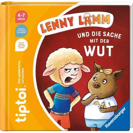 tiptoi Lenny Lamm und die Sache mit der Wut book Children German Hardcover 16 pages