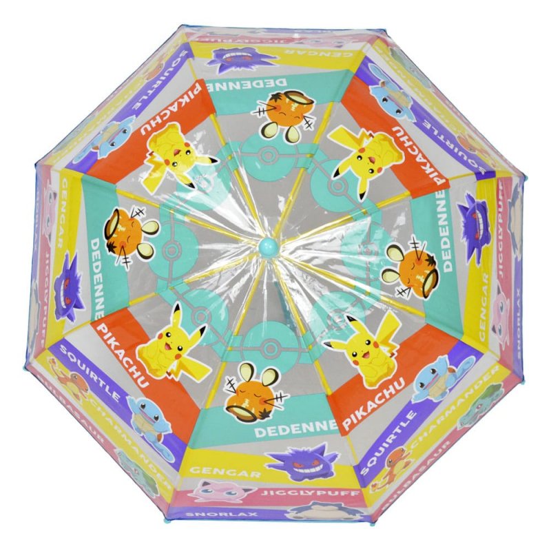 Pokemon parapluie pour enfants Bubble Manual Transparent
