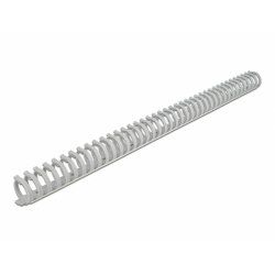 Delock Kabelkanal Flexibel selbstklebend schraubbar 35 x 30 mm - Länge 50 cm grau