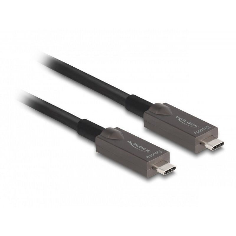 DeLOCK 84150 USB cable 10 m USB Type-C Black
