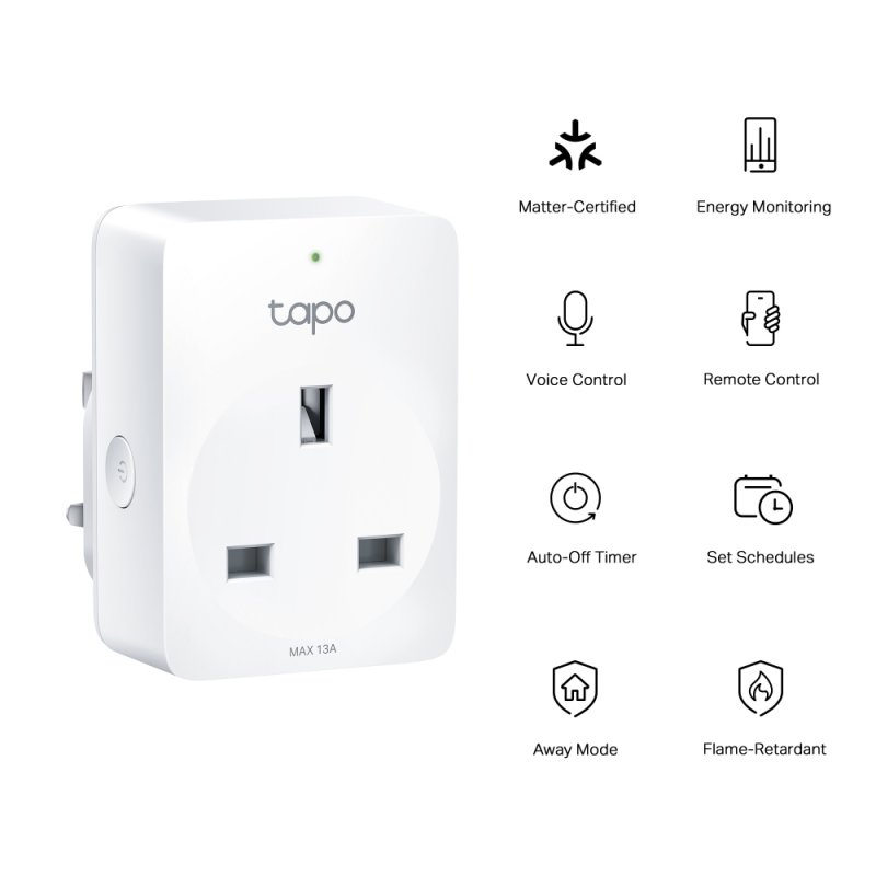 TP-Link Tapo P110M Prise intelligente 2990 W Blanc