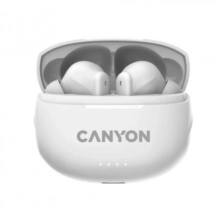 Canyon CNS-TWS8W écouteur/casque True Wireless Stereo (TWS) Ecouteurs Appels/Musique/Sport/Au quotidien Bluetooth Noir
