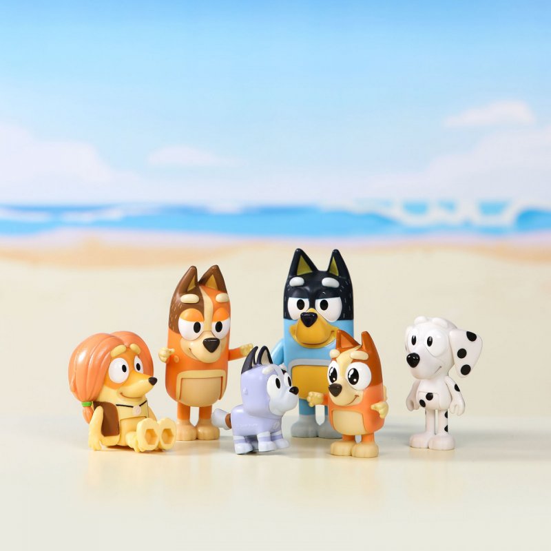Bluey 8 pack figurines