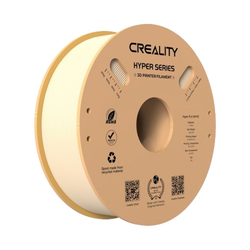 Creality 3D Hyper Series PLA Acide polylactique (PLA) Beige 1 kg