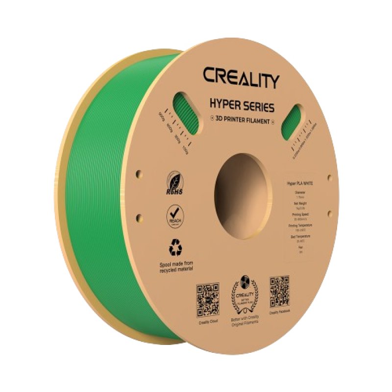 Creality 3D Hyper Series PLA Acide polylactique (PLA) Vert 1 kg