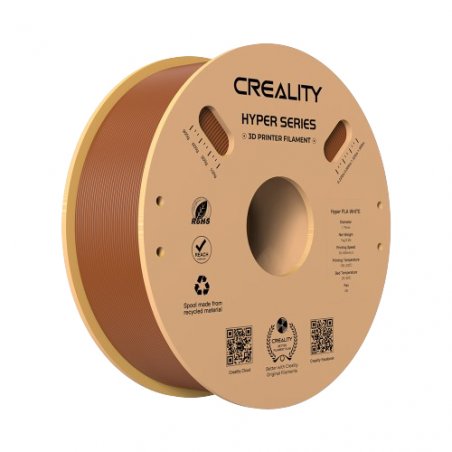 Creality 3D Hyper Series PLA Acide polylactique (PLA) Marron 1 kg