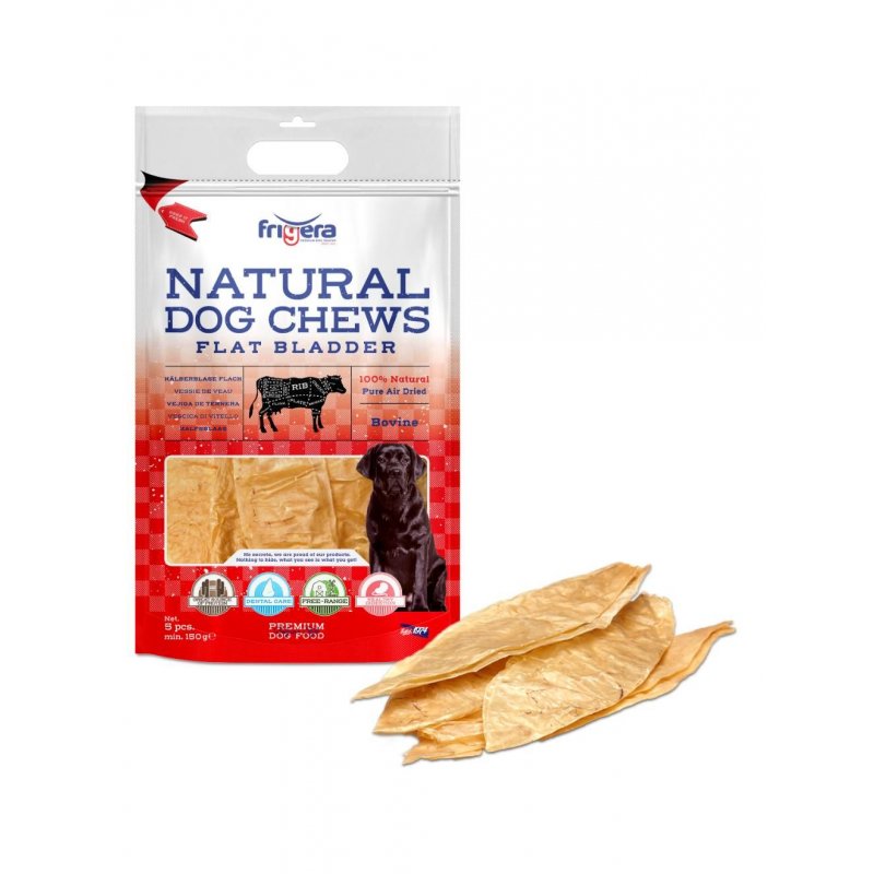 Frigera - Natural Dog Chews Beef bladder flat 5pcs (402285861789)