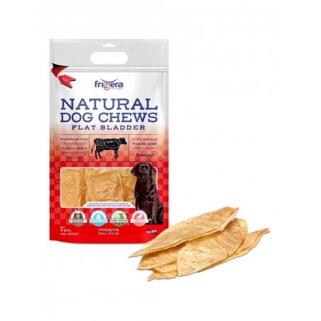 Frigera - Natural Dog Chews Beef bladder flat 5pcs (402285861789)