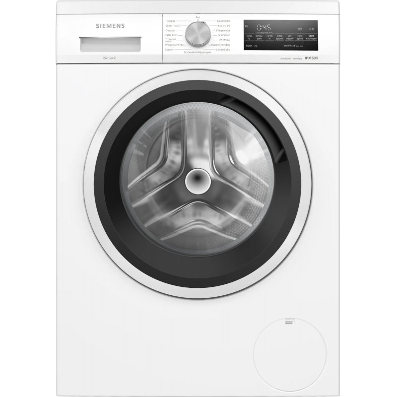 Siemens iQ500 WU14UT42 washing machine Front-load 9 kg 1400 RPM Black, White