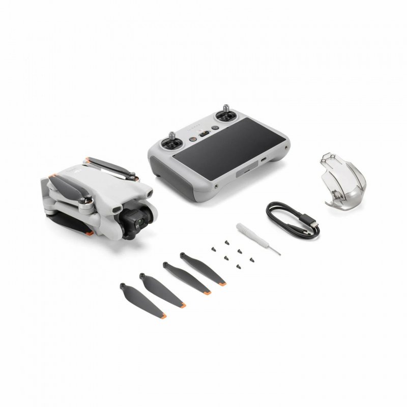 DJI Mini 3 (RC) 4 rotors Mini-drone 48 MP 3840 x 2160 pixels 2453 mAh Grey, White