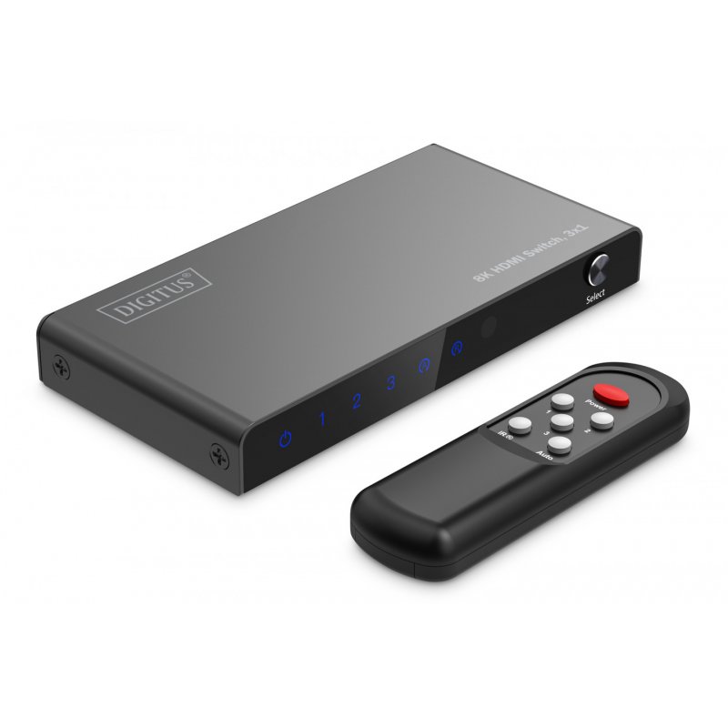 Digitus 8K HDMI Switch 3 Input 1 Output