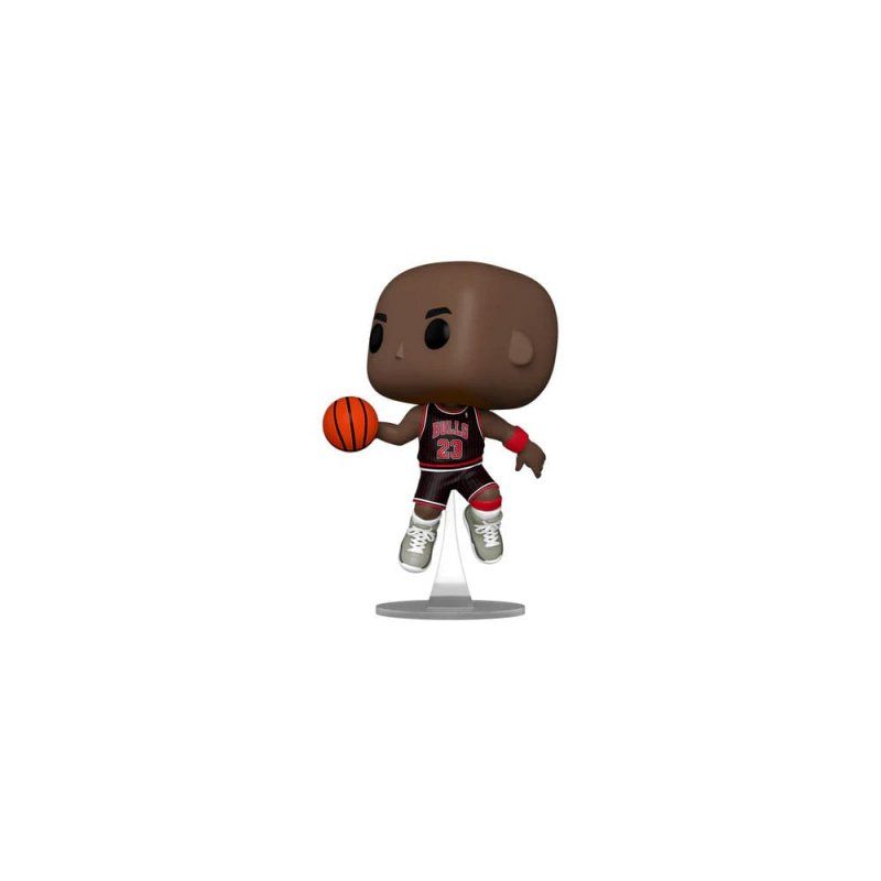NBA Legends POP! Sports Vinyl Figurine Bulls- Michael Jordan w/Jordans (Blk Pinstripe Jersey) 9 cm