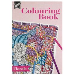 Craft ID - Colouring book - Flowers