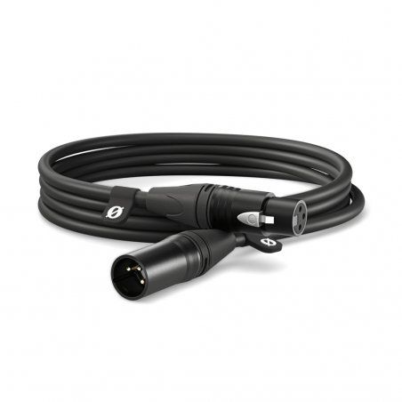 RØDE XLR3M câble audio 3 m XLR Noir