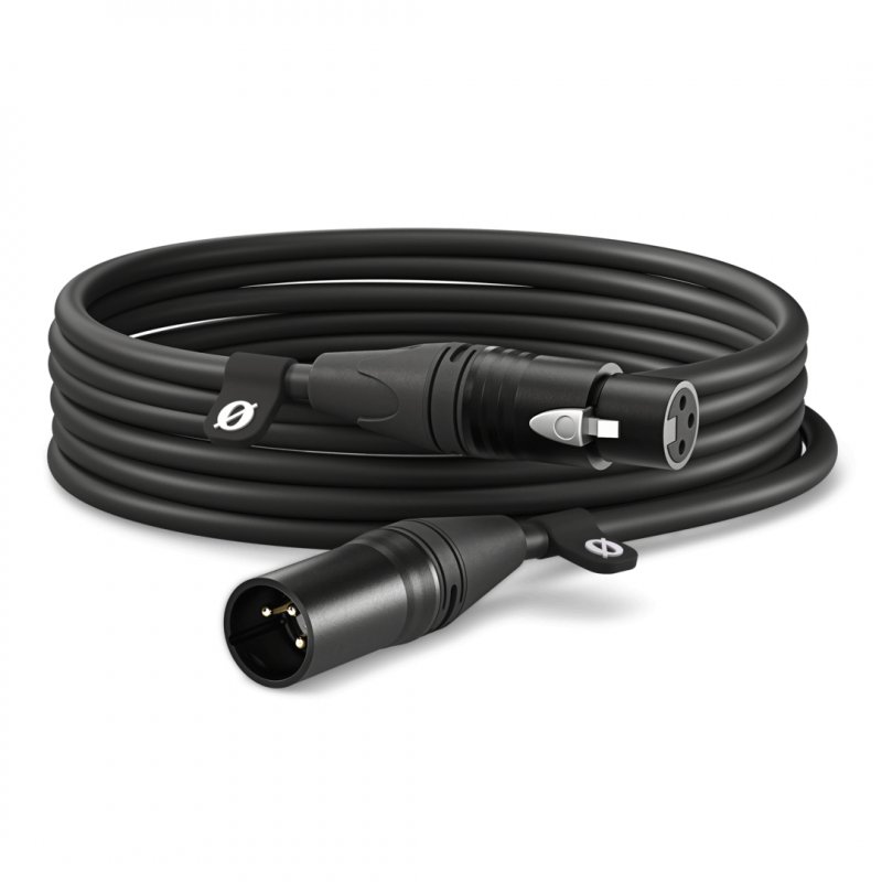 RØDE XLR câble audio 6 m Noir