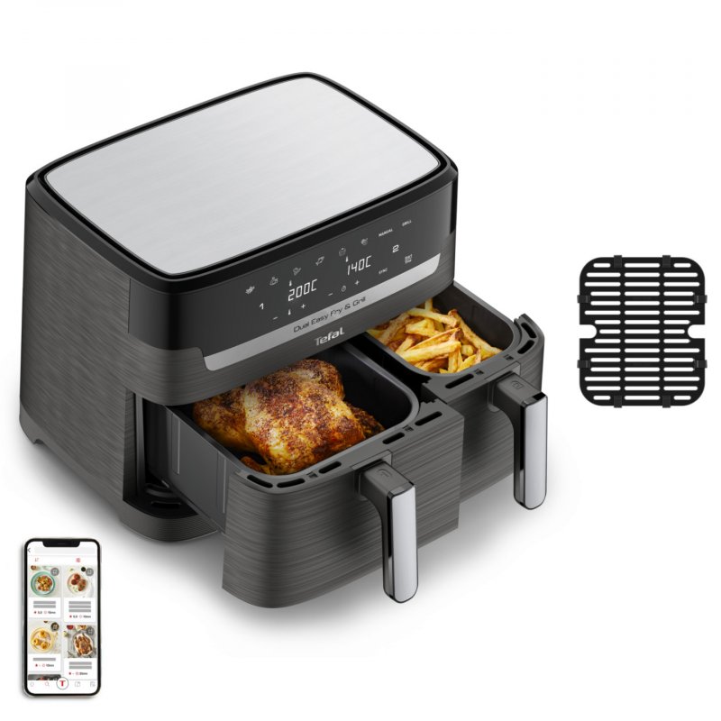 Doppelfritteuse Fry & Grill EY905B (schwarz)