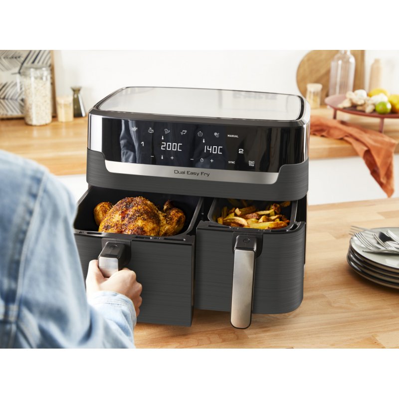 Doppelfritteuse Fry & Grill EY905B (schwarz)