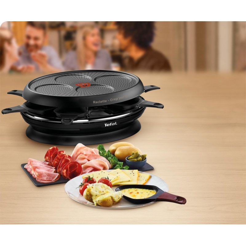 Tefal Store'Inn RE320812 raclette grill 8 person(s) 1050 W Black
