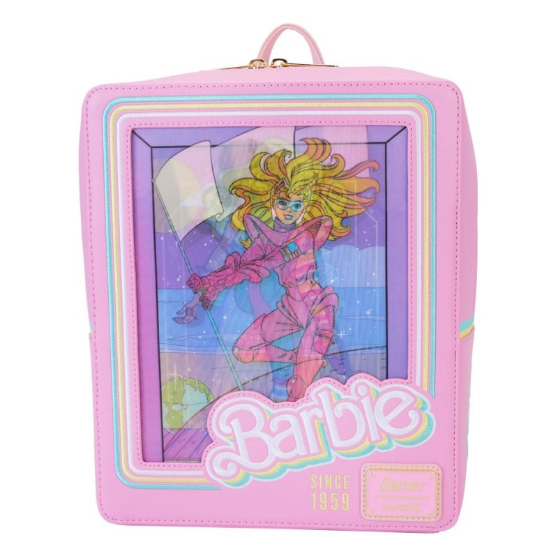 Mattel by Loungefly sac à dos Mini Barbie 65th Anniversary Doll Box