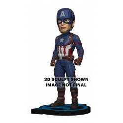 § Marvel - Avengers Endgame Head Knocker Captain America 20cm