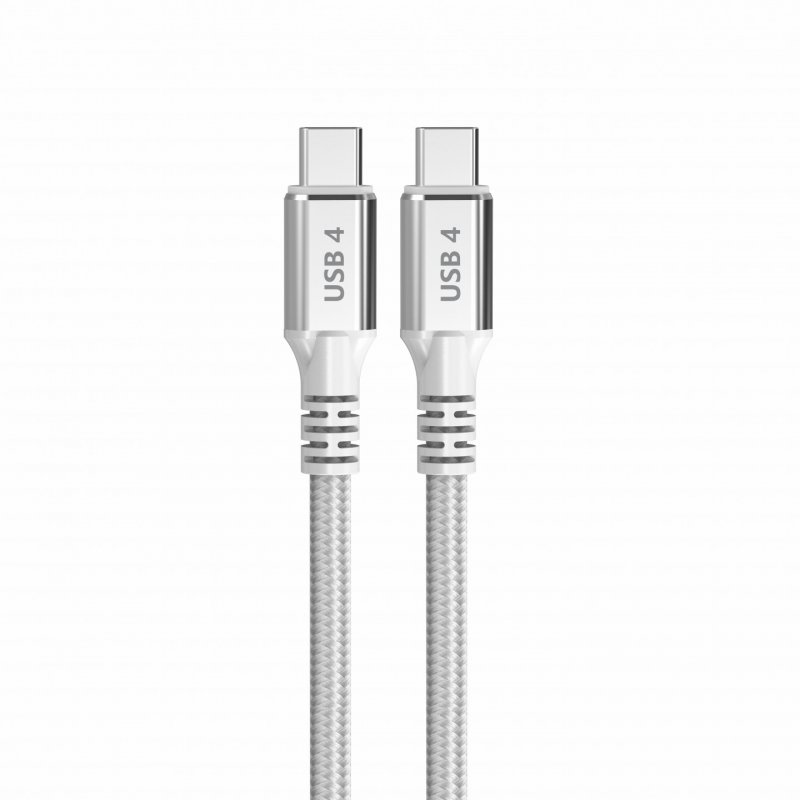 DCU Advance Tecnologic 30402090 câble USB 1,5 m USB4 Gen 2x2 USB C Gris