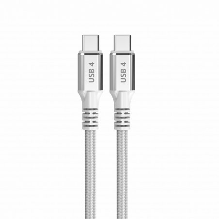 DCU Advance Tecnologic 30402090 câble USB 1,5 m USB4 Gen 2x2 USB C Gris