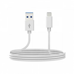 DCU Advance Tecnologic 30402065 USB cable 2 m USB 3.2 Gen 1 (3.1 Gen 1) USB C USB A White