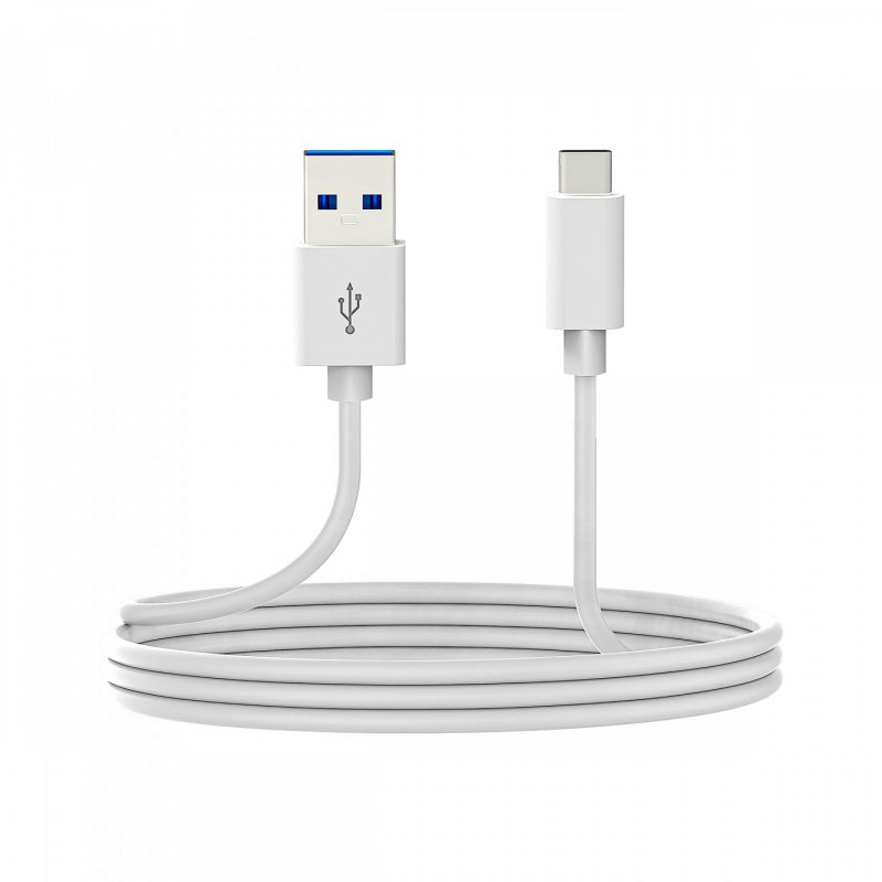 DCU Advance Tecnologic 30402065 USB cable 2 m USB 3.2 Gen 1 (3.1 Gen 1) USB C USB A White