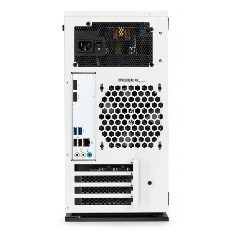 ERAZER Engineer X20 Intel Core™ i7 i7-14700 16 Go DDR5-SDRAM SSD NVIDIA GeForce RTX 4070 Windows 11 Bureau PC Blanc
