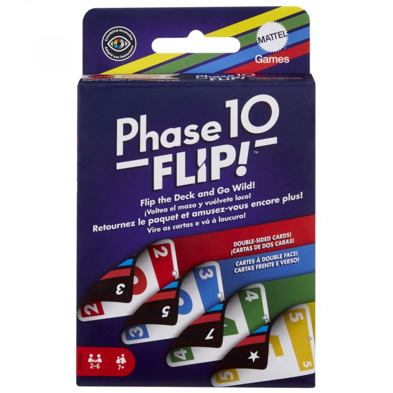 Phase 10 Flip! jeu de cartes