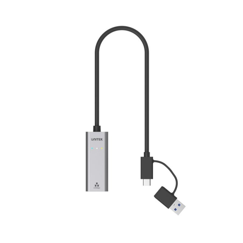 UNITEK U1313C station d'accueil Avec fil USB 3.2 Gen 1 (3.1 Gen 1) Type-A Type-C Gris