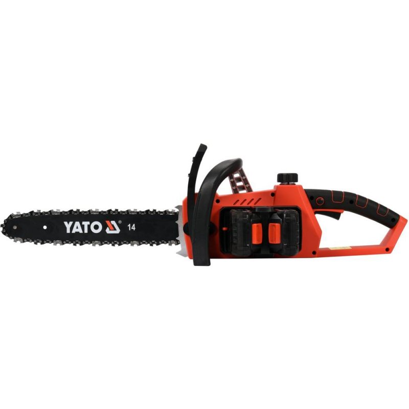 Yato YT-82812 tronçonneuse 4500 tr/min Noir, Rouge