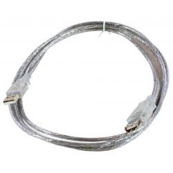 Microconnect USBAAF2T câble USB 1,8 m USB 2.0 USB A Transparent