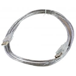 Microconnect USBAAF2T USB cable 1.8 m USB 2.0 USB A Transparent