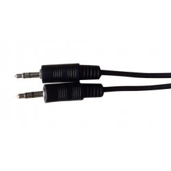 Microconnect AUDLL05 audio cable 0.5 m 3.5mm Black