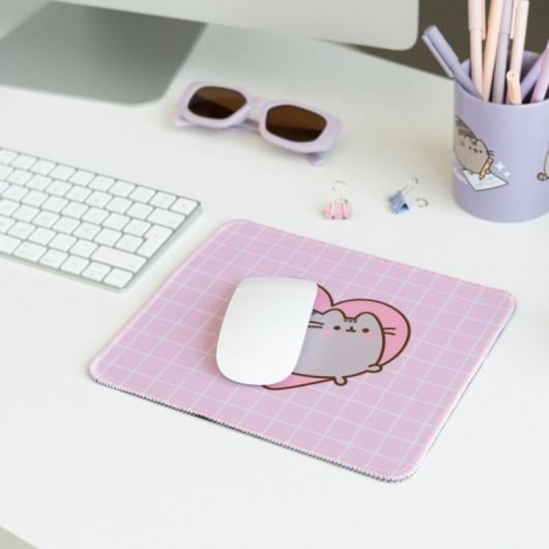 PUSHEEN - Tapis de Souris - 23,5x 9,25cm