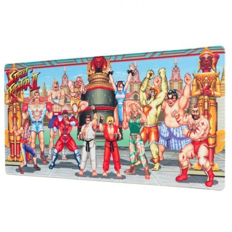 STREET FIGHTER - Tapis de Bureau XL