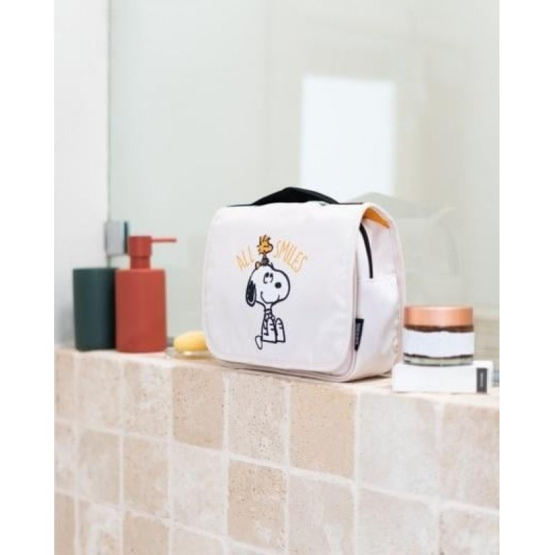 SNOOPY - Trousse de Voyage avec Crochet de Suspension