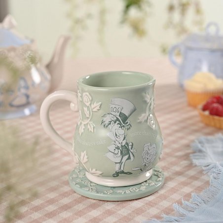ALICE AUX PAYS DES MERVEILLES - Chapelier Fou - Mug en Relief