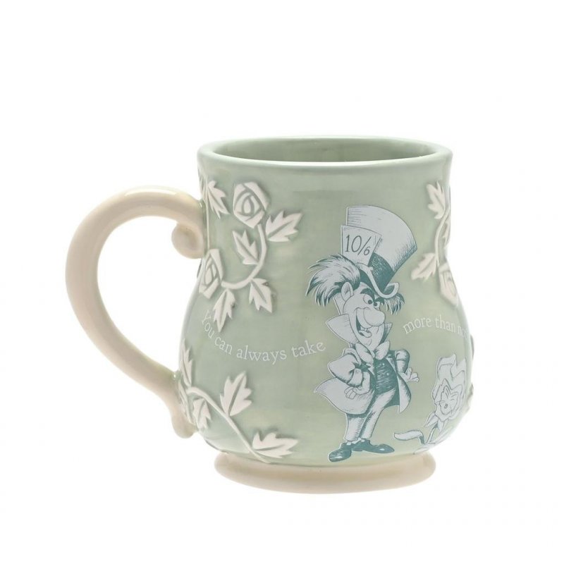 ALICE AUX PAYS DES MERVEILLES - Chapelier Fou - Mug en Relief