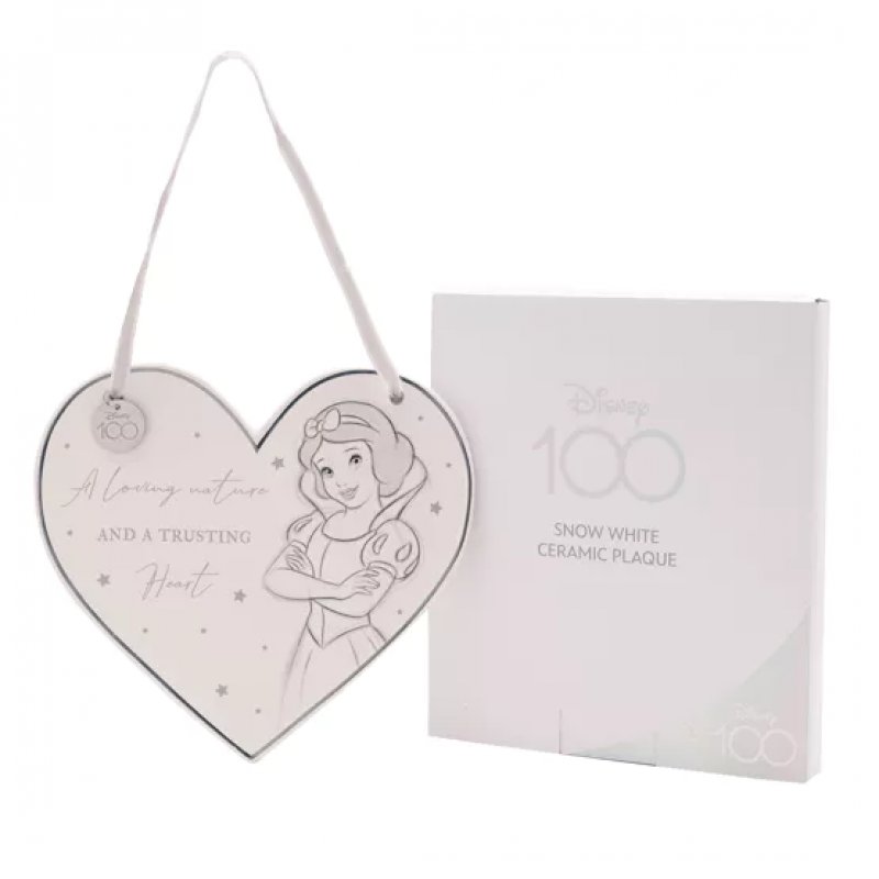 DISNEY - Blanche Neige - Plaque Décorative en Céramique