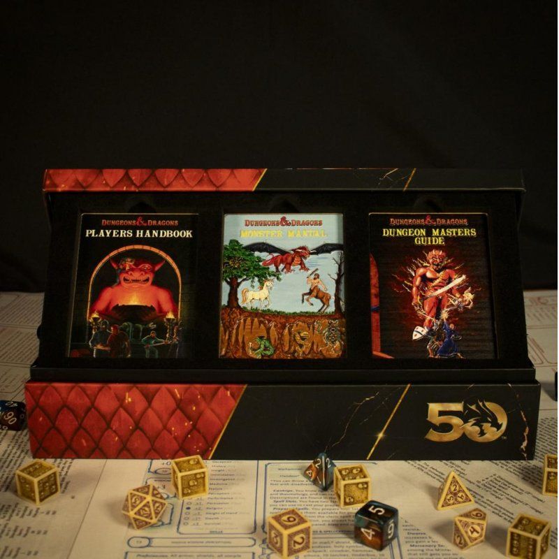 DONJONS & DRAGONS - 50th - Set de 3 Lingots Edition Limitée