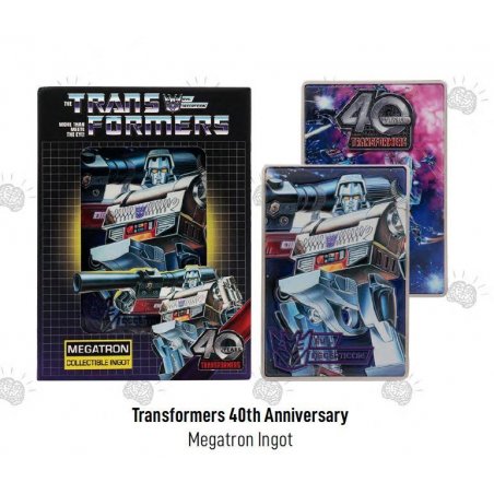TRANSFORMERS - 40th Anniversary - Decepticons -Lingot Edition Limitée