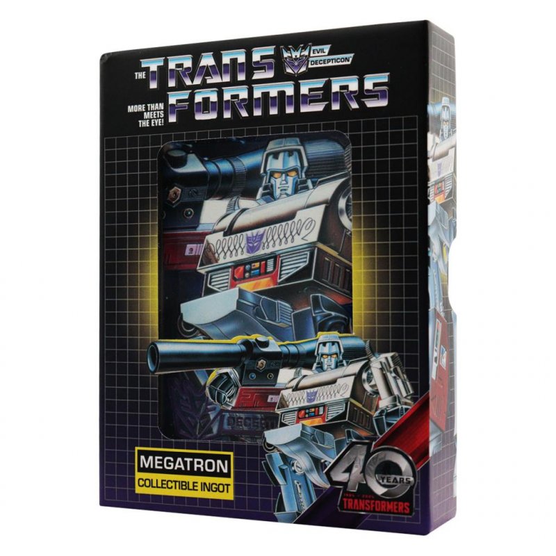 TRANSFORMERS - 40th Anniversary - Decepticons -Lingot Edition Limitée