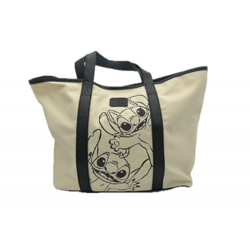 STITCH & ANGEL - Sac Bandoulière en Toile - 35x31x20cm