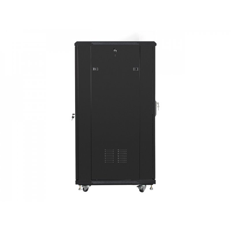 Lanberg FF01-6827-12B rack cabinet 27U Freestanding rack Black