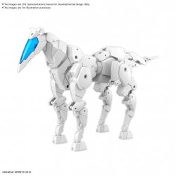 30MM - 1/144 Extended Armament Vehicule (Horse Mecha) White -Model Kit