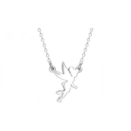 DISNEY - Fée Clochette - Collier en Argent Sterling