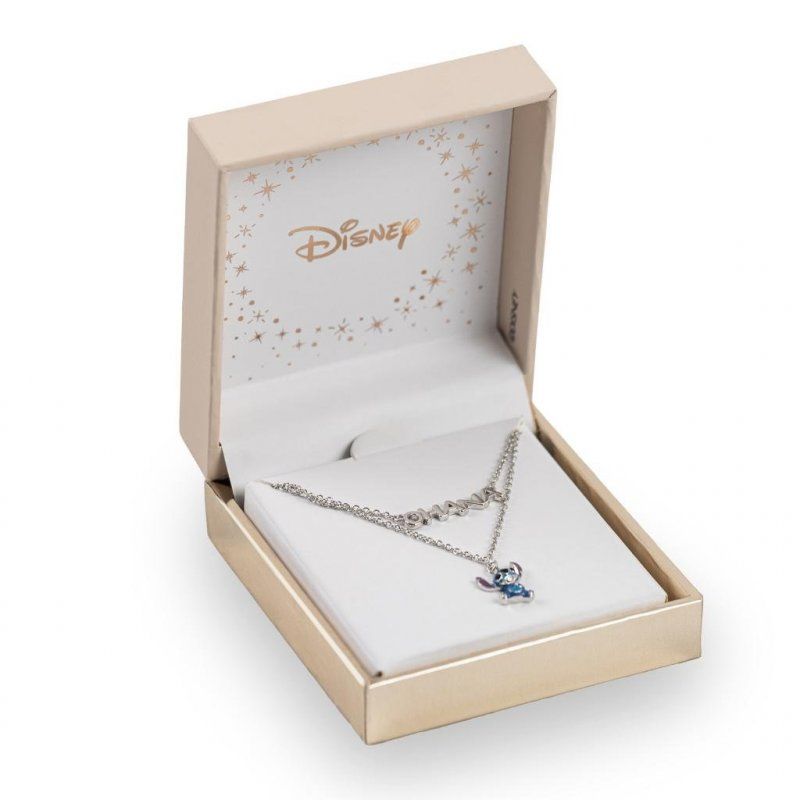 STITCH - Ohana - Double Collier en Argent Sterling