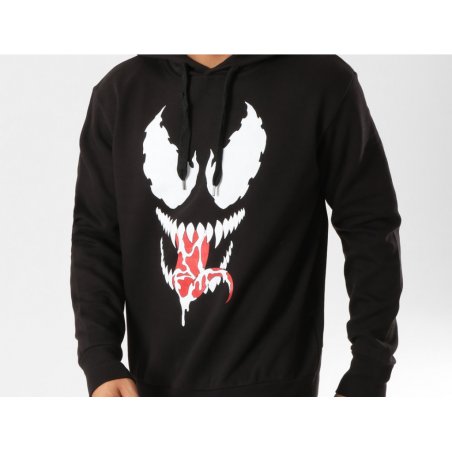 MARVEL - Dark Venom Face - Sweat-Shirt Homme (XXL)